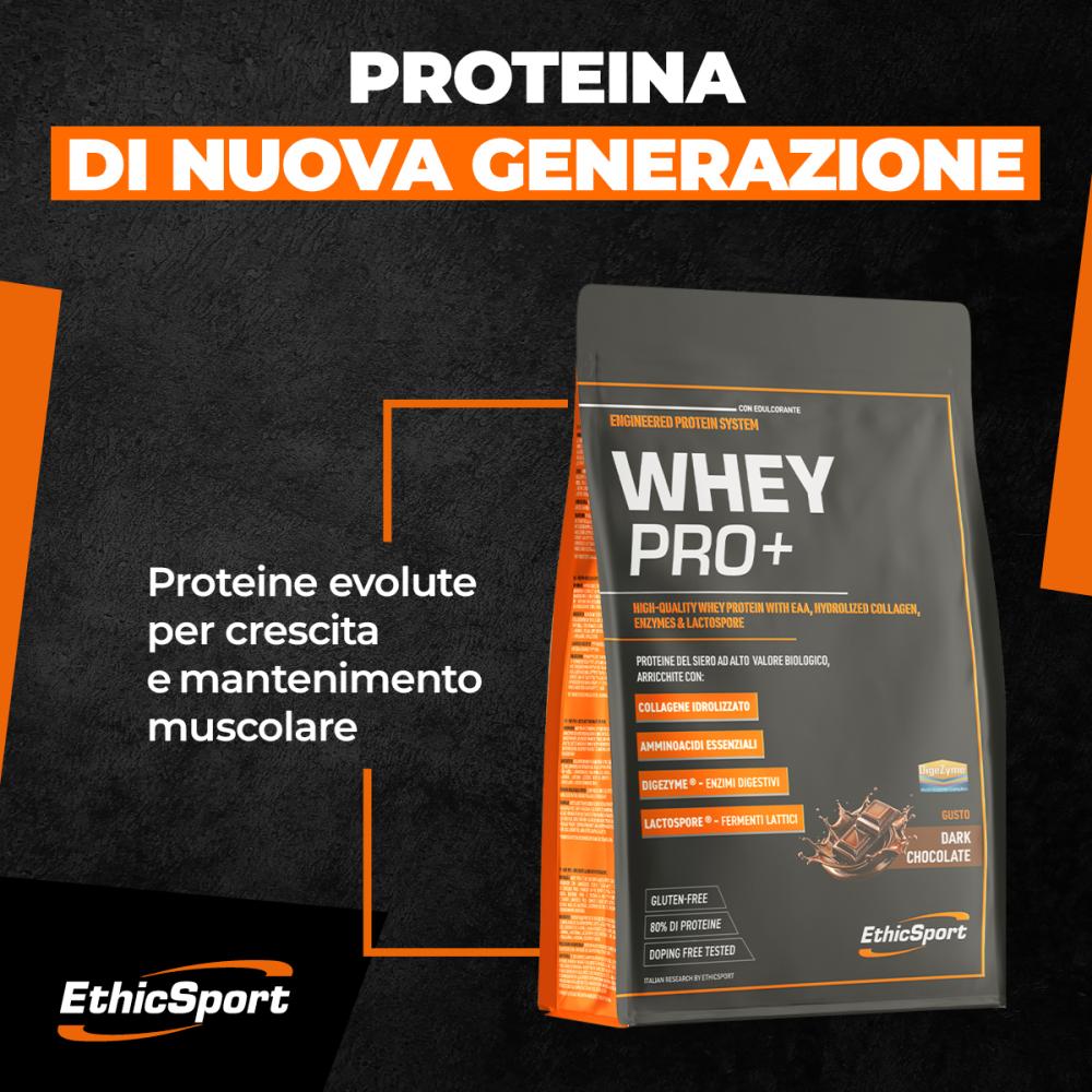 Ethic Sport WHEY PRO + Busta 700 gr Gusto Cioccolato 2